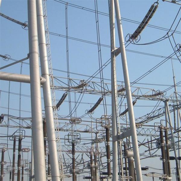 500KV反錆によって電流を通される鉄骨構造、熱いすくいの電流を通された送電タワー