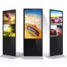 55 Inch LCD Floor Standing Digital Signage Intelligent Split Screen for shopping