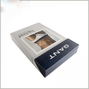 China men underwear gift box  man waistcoat packaging box men vest paper box supplier