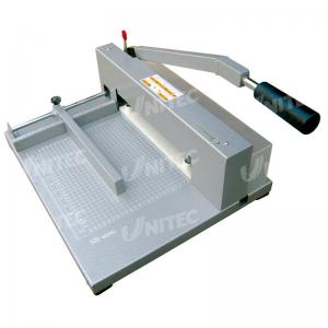 China Cortadora de papel manual, cortadores de papel eléctricos XD-320 resistente supplier
