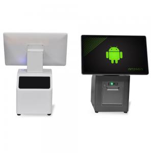 Advanced Touch Screen Pos Cash Register for Restaurant or Supermarket Black or White