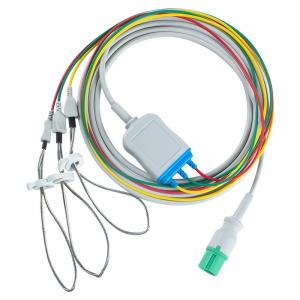 Contec Animal Veterinary ECG Cables and Leadwires 7pin Connector CMS 7000 8000 New model ECG Cable 3 Lead leggings