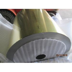 China Golden epoxy 1000 hours coated aluminium fin stock in heat exchanger coil, condenser coil and evaporator coils supplier