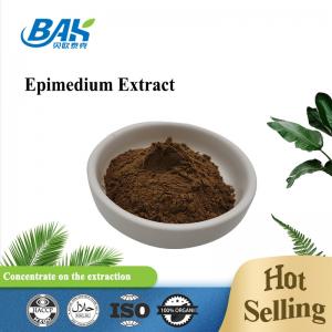 HPLC Epimedium Extract Icariin Brown To Brownish Yellow Powder Cas 489-32-7