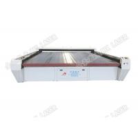 China Large size Banner Flag Laser Automatic Fabric Cutter With CCD Camera on sale