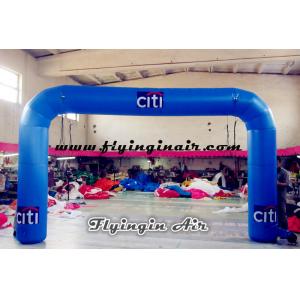 China Cheap Blue Inflatable Arch for Trade Show and Business Display supplier