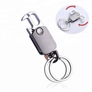 China Multi-functional Design Spinner And Bottle Opener Metal Keychain supplier