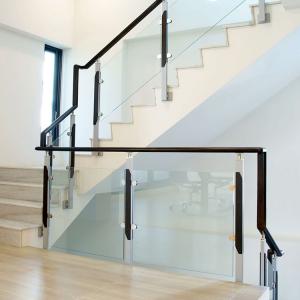 China High Permeability Tempered Glass Railing For Staircase Balcony Glass Balustrade supplier