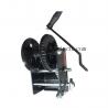 2000lbs Black Spraying Hand Winch Without Cable or Strap, Hand Operated Winch