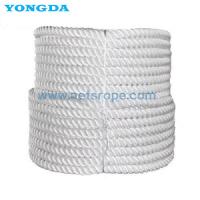 China 3 Strand Polyester Polypropylene Rope Hawser Laid Dual Fibre 6mm on sale