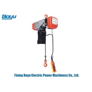 China Fixed Transmission Line Stringing Tools 1 Ton Electric Chain Hoist For Lifting supplier
