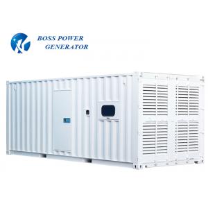 China Containerized  Perkins Diesel Generator 1250 KVA High Performance Closed Circuit Cooling supplier