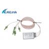 China Hilink Mini Optic Switch 1X4 Single Mode FiHigh Channel Isolation With SC LC FC APC PC Connector wholesale