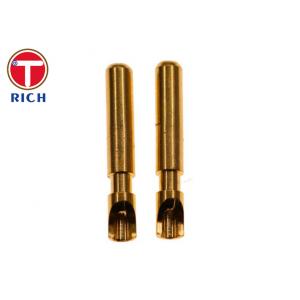 Customized OEM CNC Brass Parts Waterproof Connector Pin Socket Hardware Copper Parts