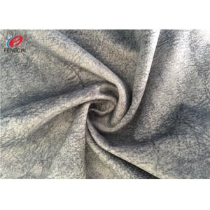 Customized Color Sofa Cover Grey Velvet Upholstery Fabric For Furniture