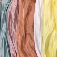 China Sparking Silky 145cm Polyester Jacquard Fabric Crystal Polka Dot Satin Fabric on sale