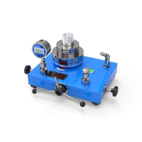 JY25 Testador de peso muerto de pistón Calibración de presión de alto rendimiento con núcleo de carburo de tungsteno