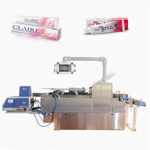 China 380V Automatic Toothpaste Ointment Cream Lipstick Soap Cartoning Machine Tube Carton Box Folding Packing Machine supplier