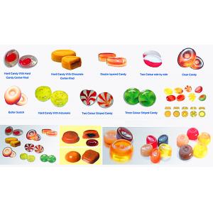すべての種類の飴玉（Apple、いちご、レモン、マンゴ、Lichi等）のための2020純粋なフルーツのハード・キャンディーの加工ライン