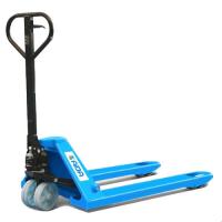 China Jack Manual Hand Pallet Truck hand pump operated lift truck Mover 190mm Lift Height With Polyurethane Wheels on sale