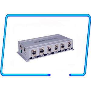 China 6 channels optically isolated DMX Splitter with RJ45 or XLR interface / DMX512 or RDM support supplier