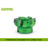 Green Face CNC Cutting Tools , Aluminum Milling Cutter With Insert Tool Holder