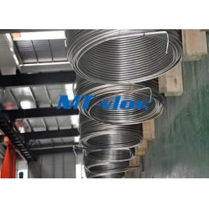 China 1 / 8 Inch TP304 / 304L Stainless Steel Coiled Tubing Coil Steel Tube For Food Industry supplier