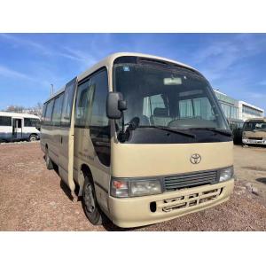 China Used Left Hand Drive Toyota Coaster Bus 23 Seater With Gasoline Engine supplier