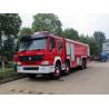 24 Ton 8x4 Water Foam Firefighter Truck , Heavy Rescue Fire Truck D10 Series