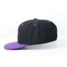Hip Hop Flat Brim Snapback Hats With Your Own Logo 56cm-60cm Size