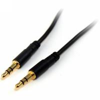 China 2m White Slim 3.5mm Stereo Audio Cable - Male to Male-1 on sale