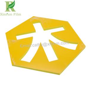 China 50 micro Customized Self Adhesive Protective Film for PVC Foam Sheet on sale 