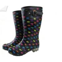 China Women fashion rain boots，waterproof hunting boots pvc Gumboots on sale