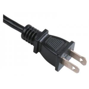 China American NEMA 1 - 15P plug 2 pin 125v UL polarized power cord electrical cord supplier