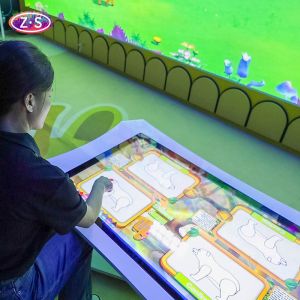 China Advanced Technology Creates The Magic Drawing Alive Interactive Wall Games wholesale