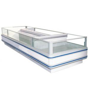 Customize Supermarket  Island Freezer For Frozen Food Top Open Freezer