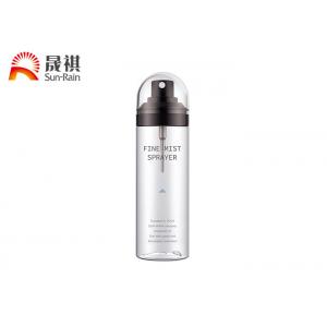 China Transparent PET Bottle Container Ultra Fine Mist Spray Empty Pet Bottle With Round Cap supplier