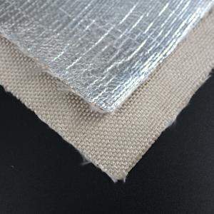 China Dimensional Stability Fiberglass Fabric Cloth 18um Aluminum Foil Coated AL2025 supplier