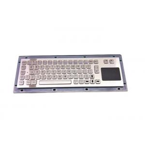 China Super Slim Symbol Industrial Metal Keyboard Water Proof Touchpad USB / PS2 Interface wholesale