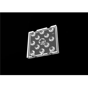 China Symmetrical Optical LED Light Lens 93% Transmittance For Outside Led Lamp on sale