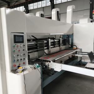 China 5 cor totalmente automático Flexo Slotter com máquina do empilhador wholesale