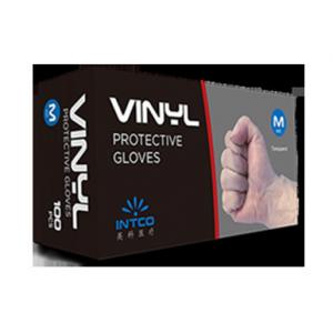 Synthetic Disposable Medical Gloves , Powder Free Vinyl Gloves  Nitrile Rubber Material