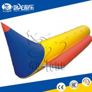 China summer water games for adults, inflatable banana ship for sale supplier