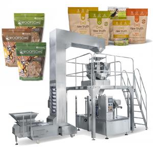 China ZCHONE Pet Food Granule Pouches Packing Machine Snack 220V 380V 50HZ 60HZ supplier