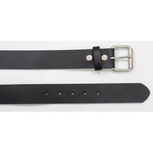 Black / Dark Brown Women's Leather Belts For Jeans , Snap Buttons Unisex Thick Belts For Jeans