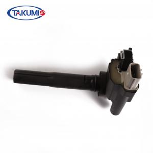 China Plastics Car Ignition Coil , Black Spark Plug Ignition Coil For Japanese Cars supplier