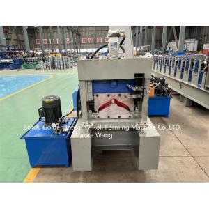 China 2022 year popular sell galvanized steel roofing barge board cover ridge cap roll forming machine with factory price supplier