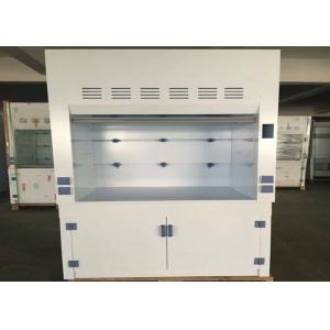 China Science Projects PP Fume Hood Workstation PVC Board Window 8-10mm Cabinet Door supplier