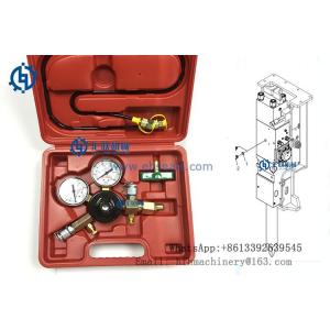 Daemo Alicon Hydraulic Hammer Nitrogen Charge Kit  Gauge Meter High Accuracy