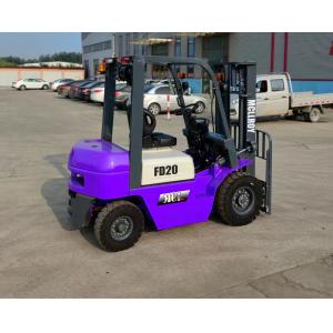 Quick adjustments Interal Combustion Forklift Truck Front Overhang 448 mm